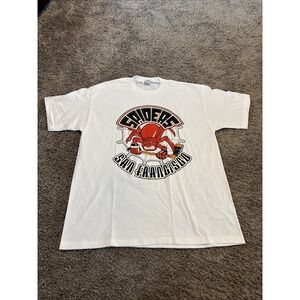 VINTAGE SAN FRANCISCO SPIDERS HOCKEY TEAM Single Stitch‎ Tee T SHIRT SIZE XL